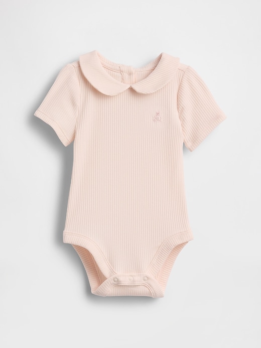 Image number 1 showing, Baby First Favorites TinyRib Peter Pan Bodysuit