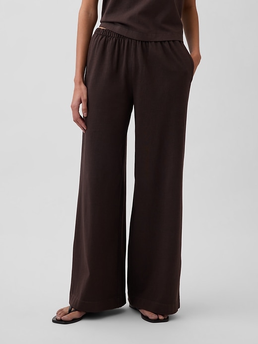 Image number 2 showing, Heavyweight Easy Wide-Leg Pants