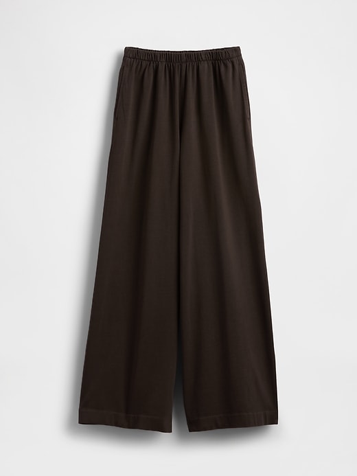 Image number 6 showing, Heavyweight Easy Wide-Leg Pants