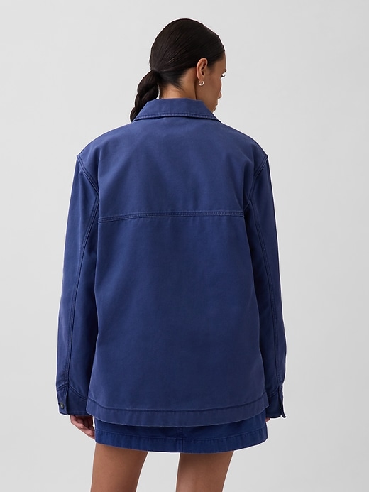 Image number 3 showing, Canvas Chore Jacket
