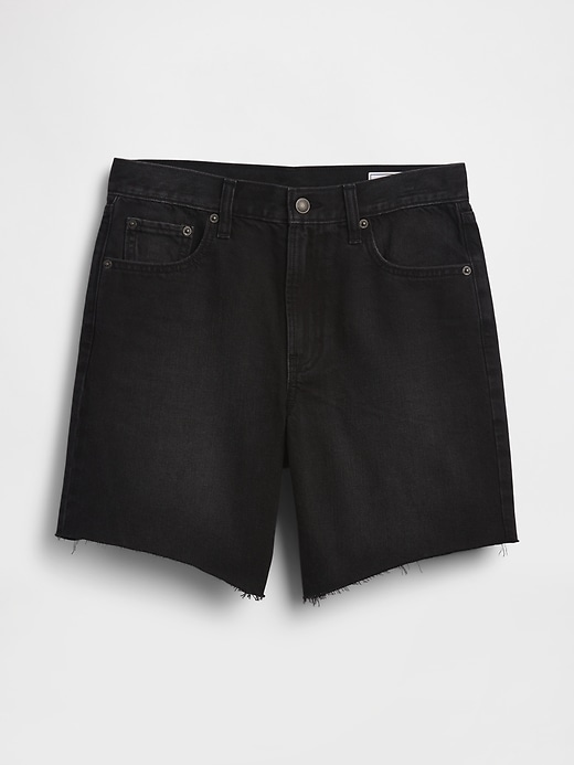 Image number 5 showing, Mid Rise Loose Bermuda Shorts