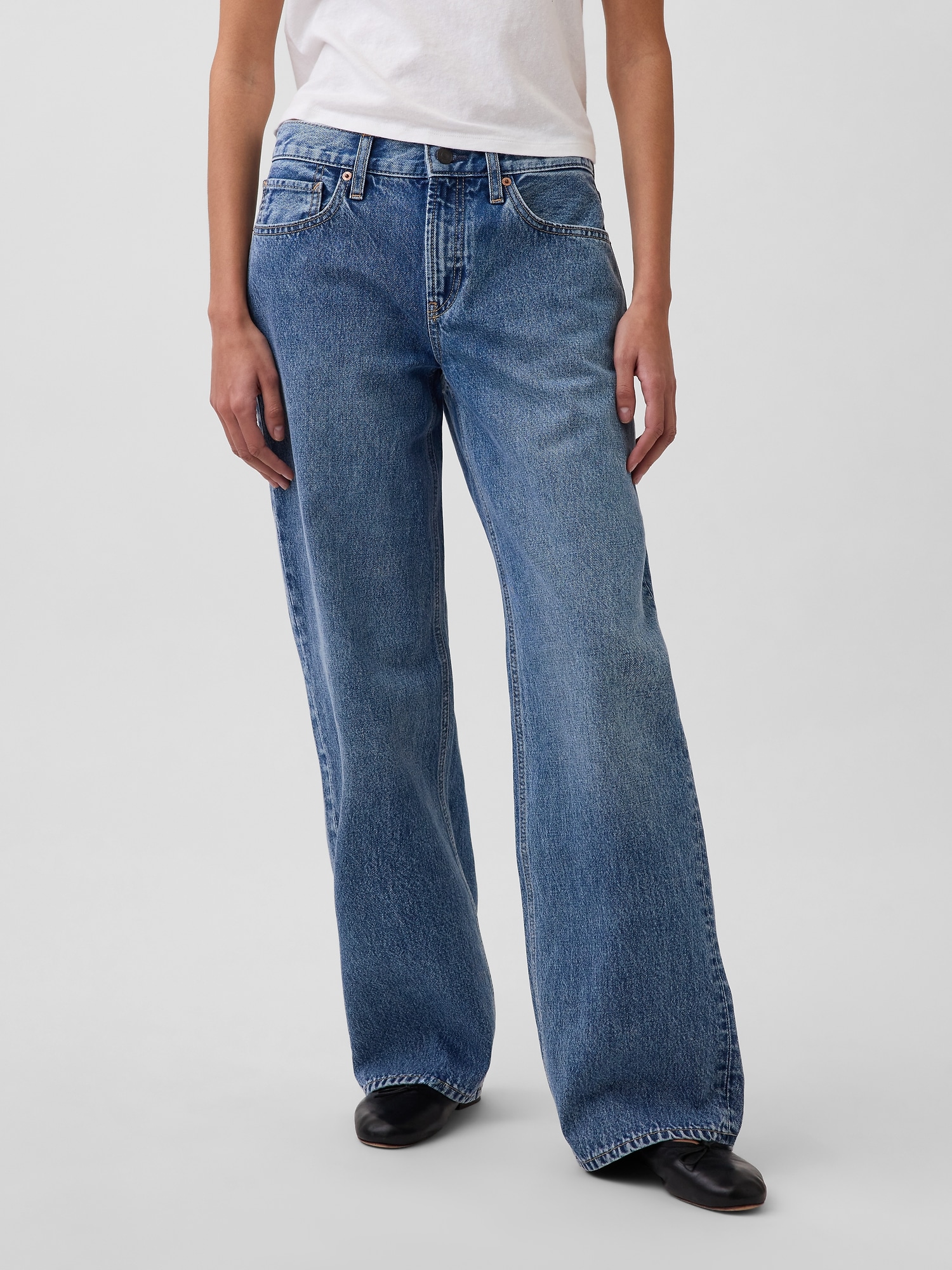 Low Rise Rigid '90s Loose Jeans