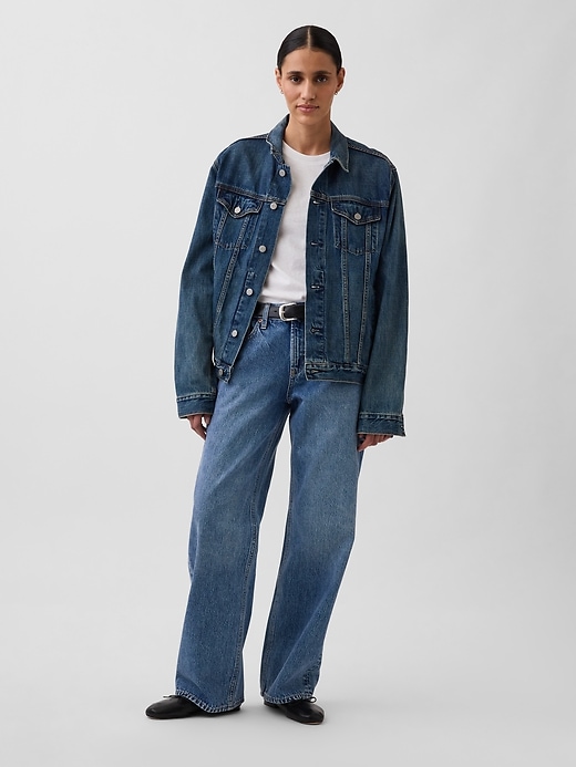 Image number 1 showing, Low Rise Rigid '90s Loose Jeans