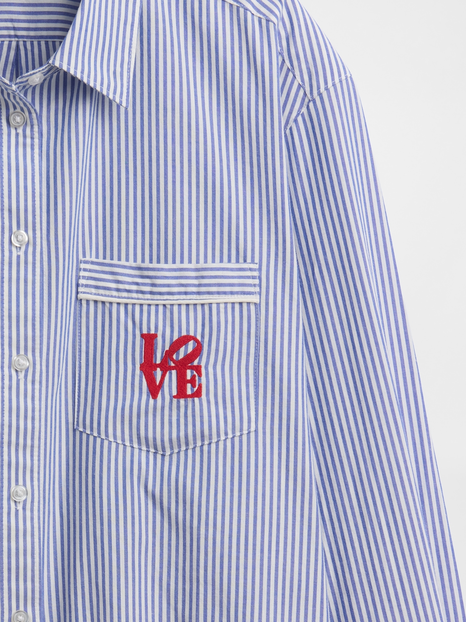 Robert Indiana LOVE Poplin PJ Shirt