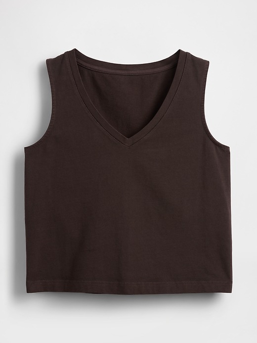 Image number 5 showing, Knit Crop Tank Top