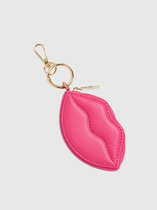 Image number 1 showing, Shiraleah Kisses Zip Pouch/Key Ring