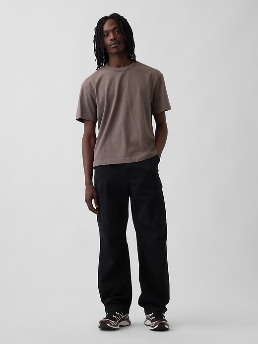 Image number 2 showing, Adult Heavyweight Crop T-Shirt