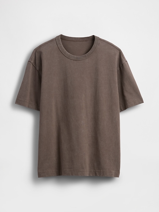 Image number 5 showing, Adult Heavyweight Crop T-Shirt