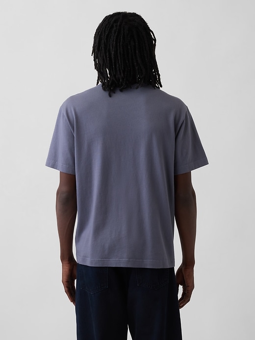 Image number 3 showing, Adult Heavyweight Relaxed T-Shirt