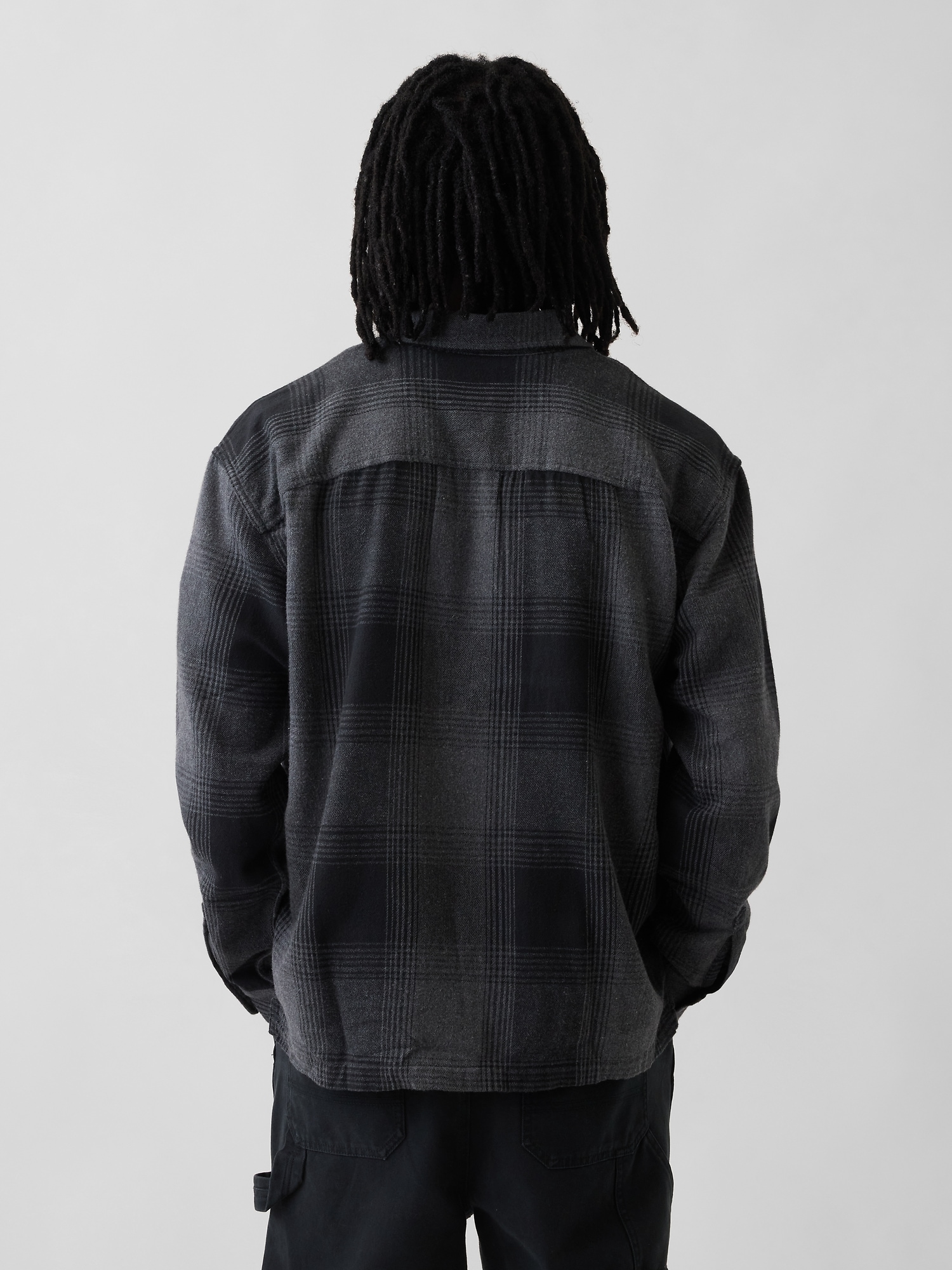 Relaxed Flannel Shirt