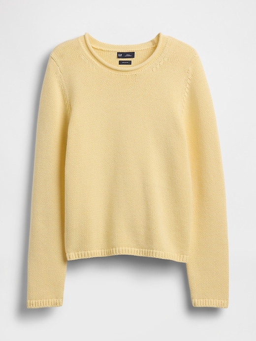 Image number 5 showing, 100% Cotton Rollneck Sweater