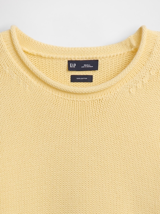 Image number 4 showing, 100% Cotton Rollneck Sweater