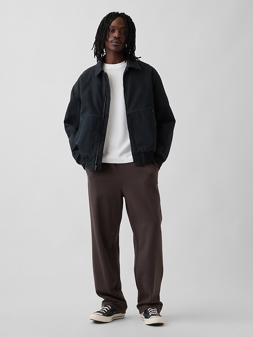 Image number 2 showing, Canvas Bomber Jacket