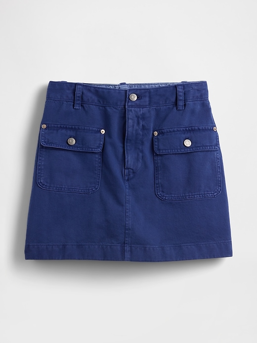 Image number 6 showing, Mid Rise Cargo Mini Skort