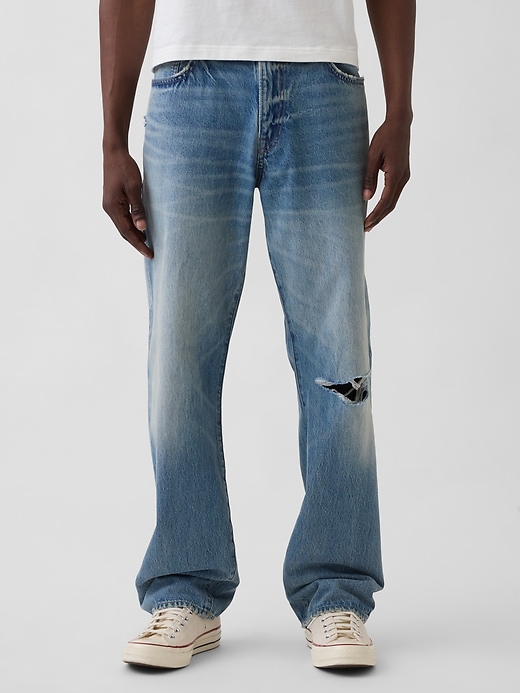 Image number 2 showing, Relaxed Straight Jeans