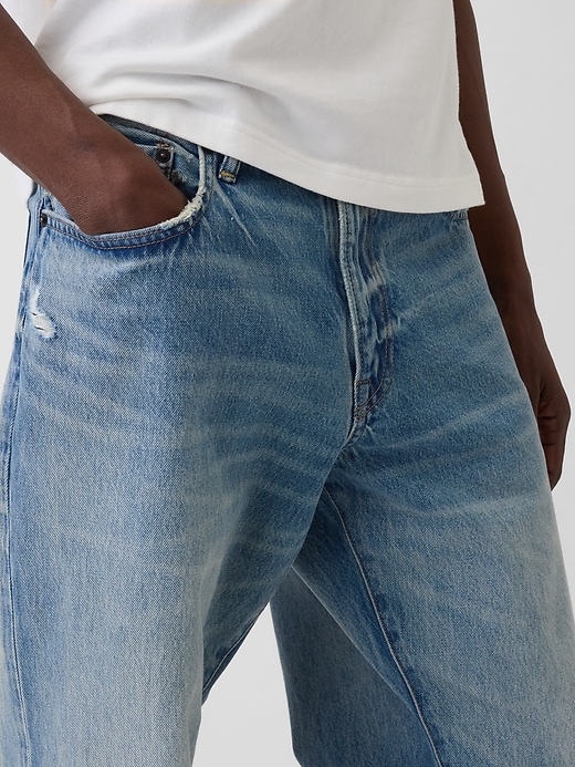 Image number 5 showing, Relaxed Straight Jeans