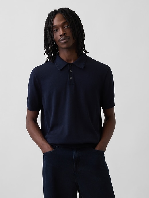 Image number 1 showing, Classic Polo Sweater
