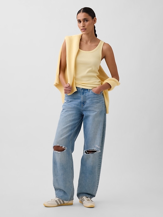 Image number 2 showing, Rib Scoop Tank Top