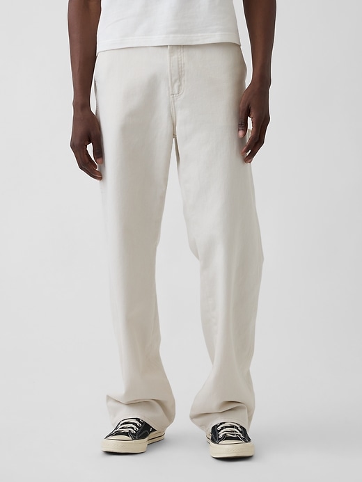 Image number 2 showing, '90s Loose Carpenter Jeans