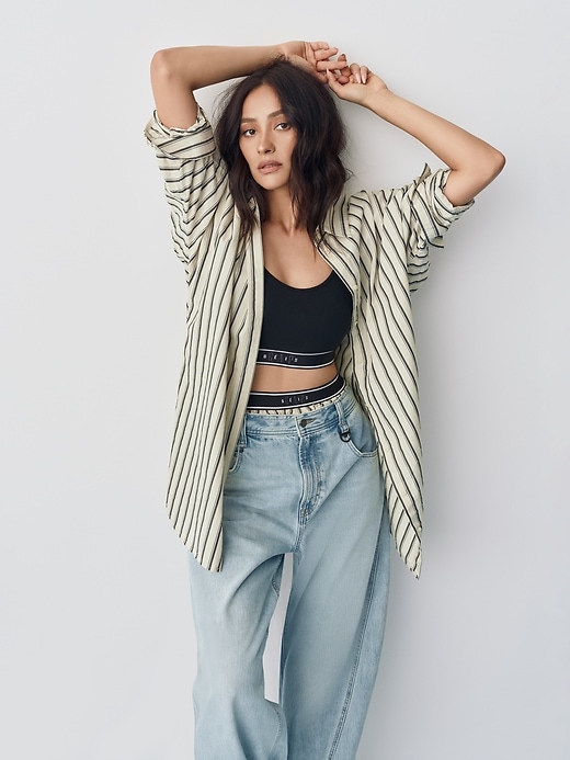 Image number 7 showing, Gap × BÉIS Poplin Boxer Shorts