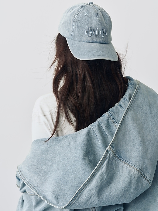 Gap × BÉIS Logo Denim Baseball Hat | Gap