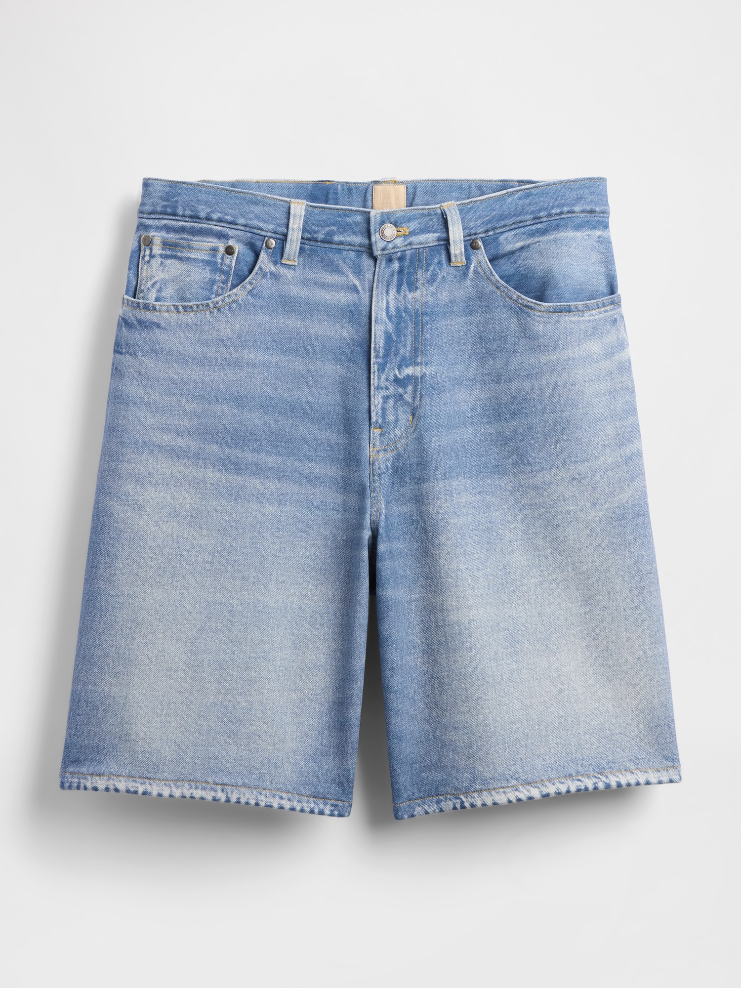 Gap × BÉIS Adult Knit Denim Baggy Shorts
