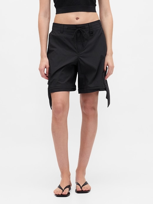 Image number 2 showing, Gap × BÉIS Convertible Cargo Barrel Pants