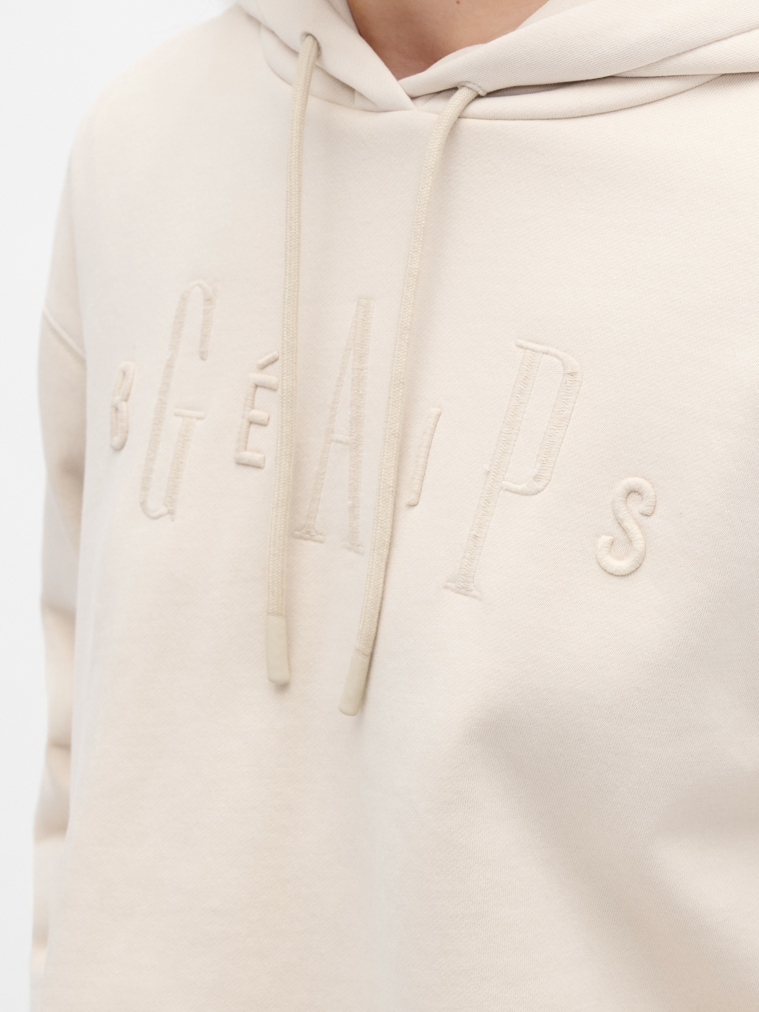 Gap × BÉIS Oversized Crop Hoodie
