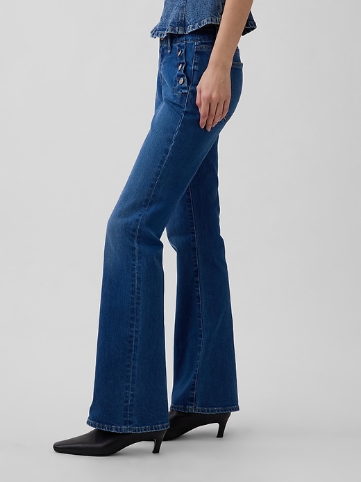 Image number 3 showing, Low Rise Long & Lean Sailor Jeans