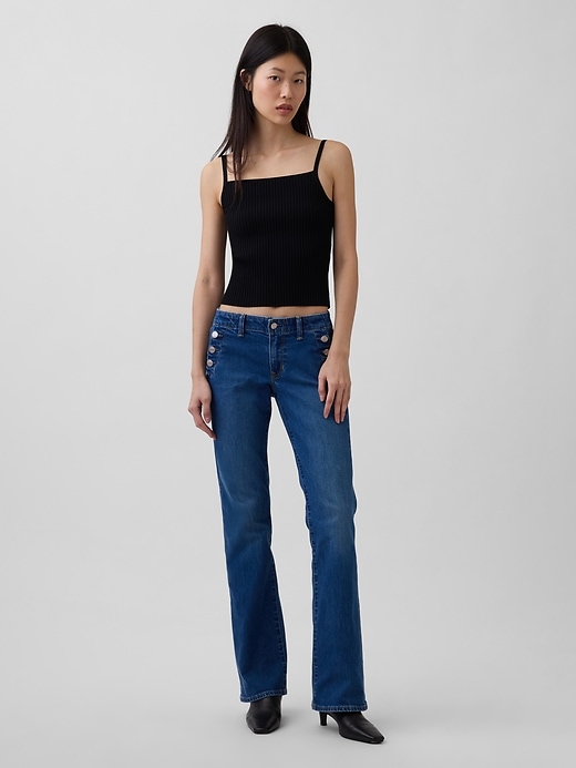 Image number 6 showing, Low Rise Long & Lean Sailor Jeans