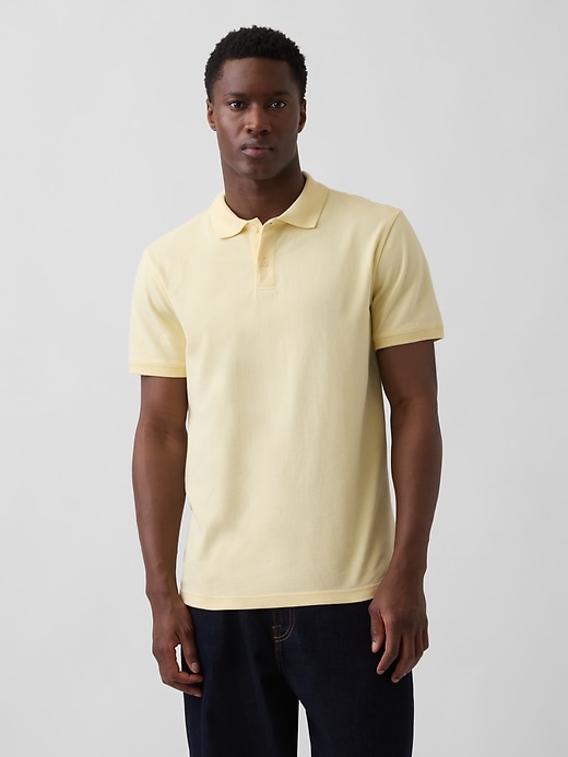 Image number 1 showing, Pique Polo Shirt