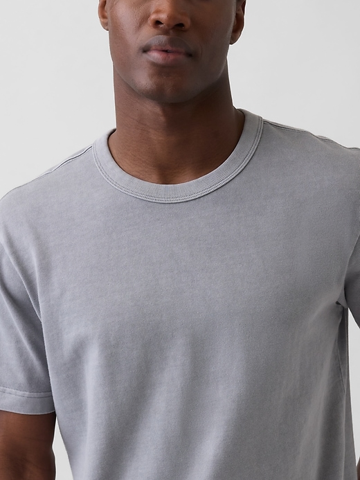 Image number 4 showing, Adult Heavyweight Relaxed T-Shirt