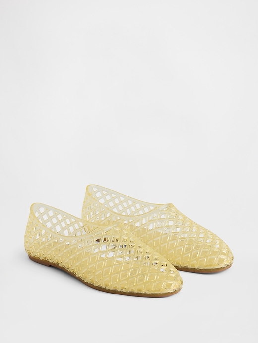 Image number 2 showing, Kids Jelly Ballet Flats