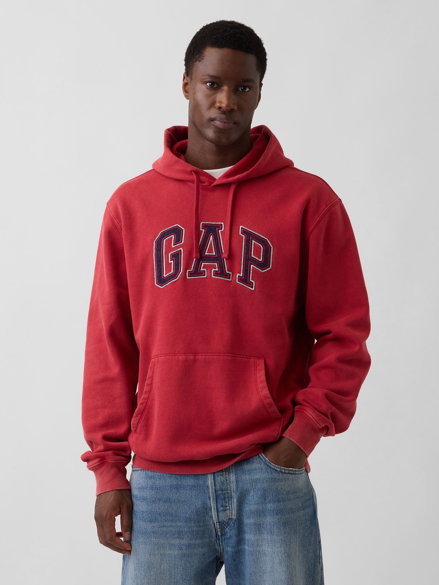 Мужские худи Gap Adult VintageSoft Relaxed Logo