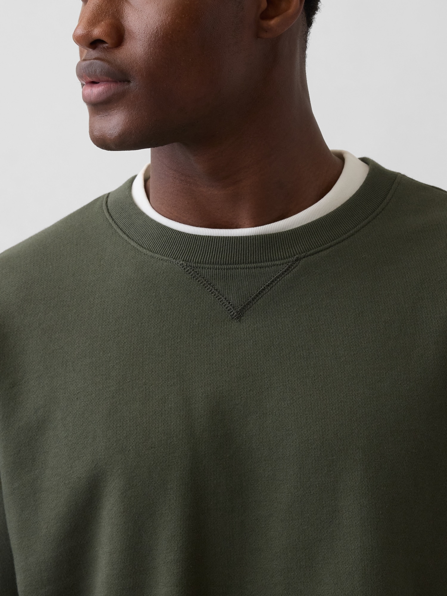 Мужские худи Gap Adult Heavyweight French Terry Oversized Sweatshirt — фото 4