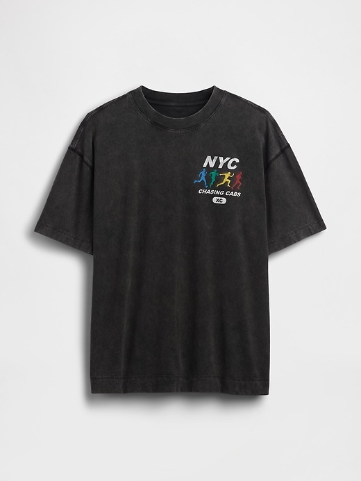 Image number 5 showing, Oversized Graphic T-Shirt