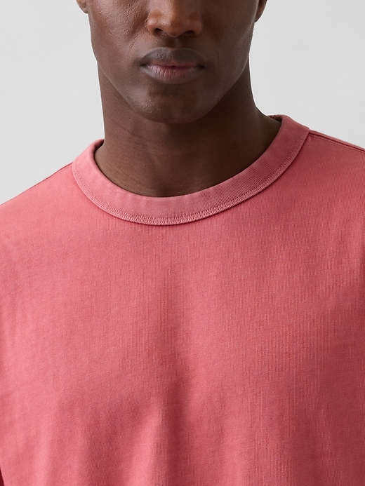 Image number 4 showing, Heavyweight Oversized Crop T-Shirt