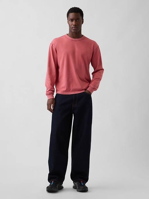 Image number 2 showing, Heavyweight Oversized Crop T-Shirt