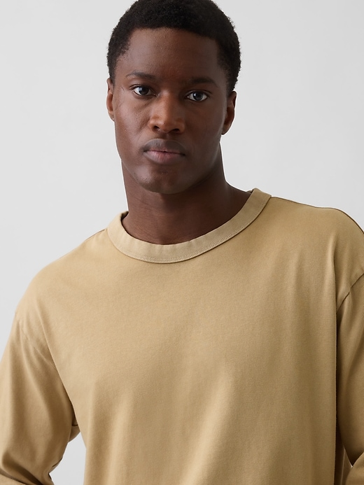 Image number 4 showing, Heavyweight Oversized Crop T-Shirt