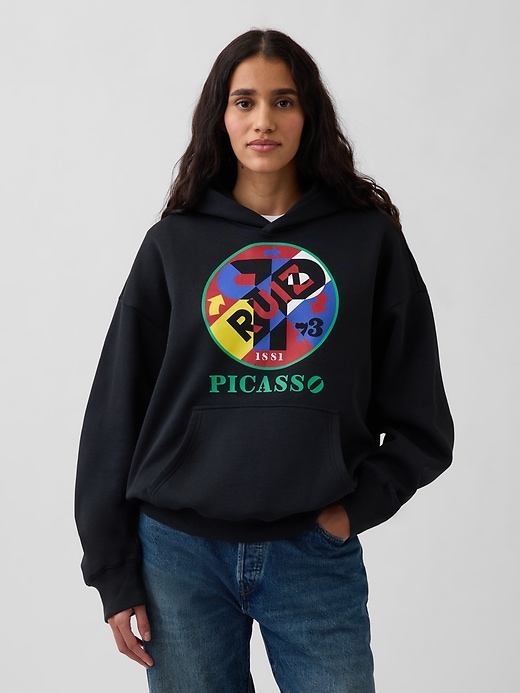 Image number 4 showing, Robert Indiana VintageSoft Graphic Hoodie