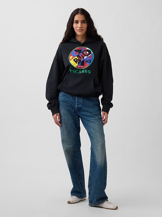 Image number 5 showing, Robert Indiana VintageSoft Graphic Hoodie