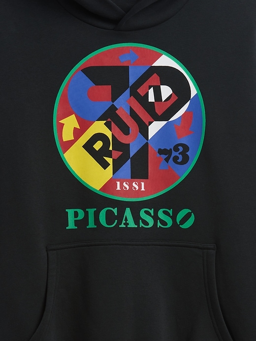 Image number 6 showing, Robert Indiana VintageSoft Graphic Hoodie