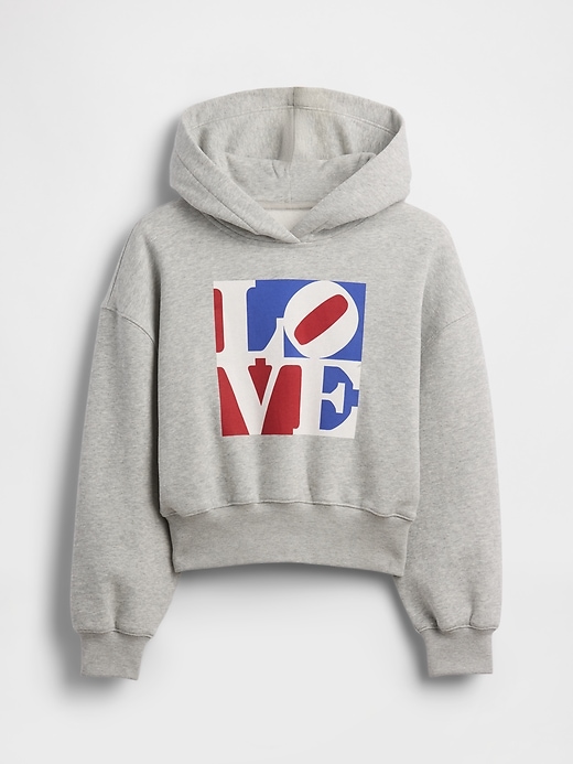 Image number 5 showing, Kids Robert Indiana LOVE Hoodie