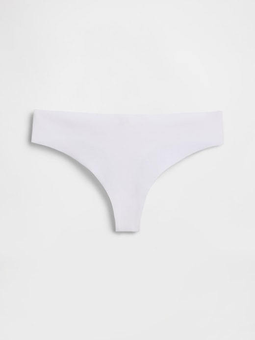 Image number 4 showing, Organic Stretch Cotton No Show Thong