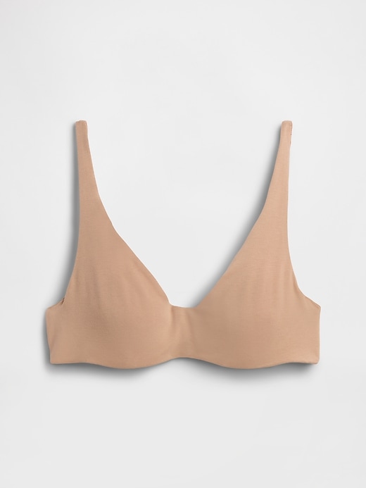 Image number 5 showing, Organic Stretch Cotton Unlined Bra