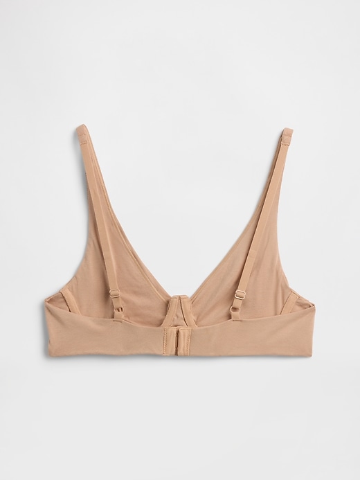 Image number 6 showing, Organic Stretch Cotton Unlined Bra