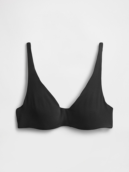 Image number 5 showing, Organic Stretch Cotton Unlined Bra
