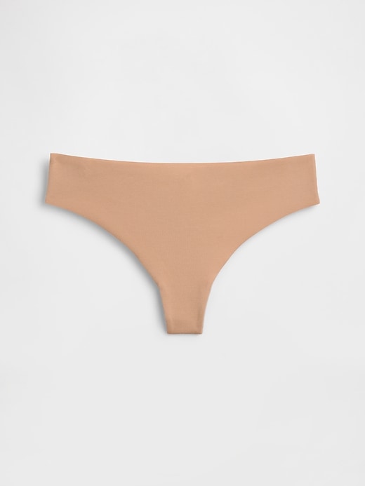 Image number 4 showing, Organic Stretch Cotton No Show Thong