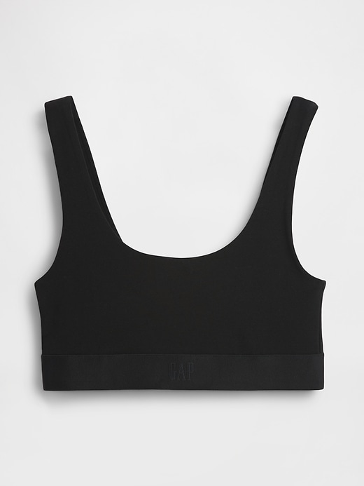 Image number 5 showing, Organic Stretch Cotton Gap Logo Bralette