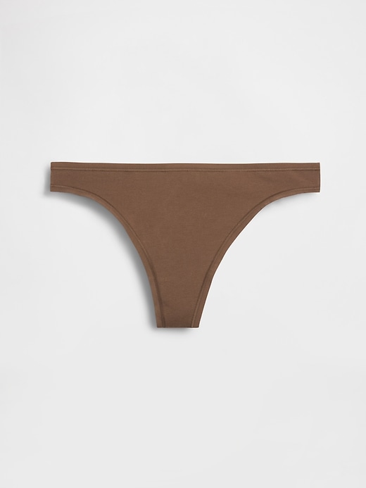 Image number 4 showing, Organic Stretch Cotton Thong